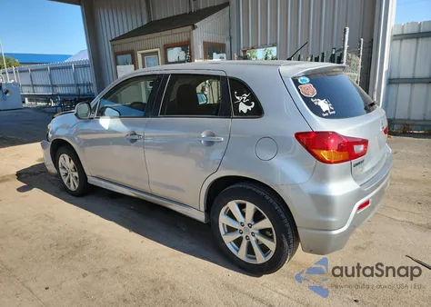2012 Mitsubishi Outlander Sport Se from USA, damaged, VIN JA4AP4AU4CZ005804